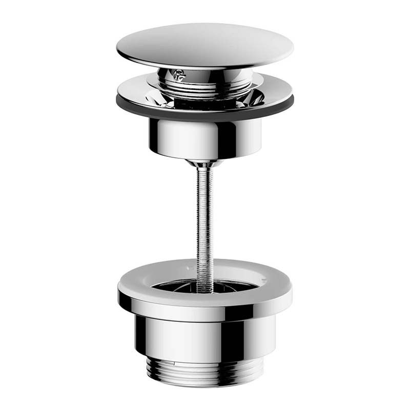 RAK Brass Pop - Up Waste - Matt Black - RAKCCW008B - TAP 'N' SHOWER