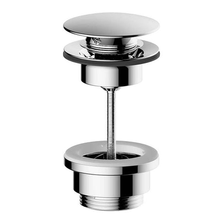 RAK Brass Pop - Up Waste - Matt Black - RAKCCW008B - TAP 'N' SHOWER