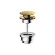 RAK Universal Brass Pop - Up Waste - Brushed Gold - RAKCCW008G - TAP 'N' SHOWER