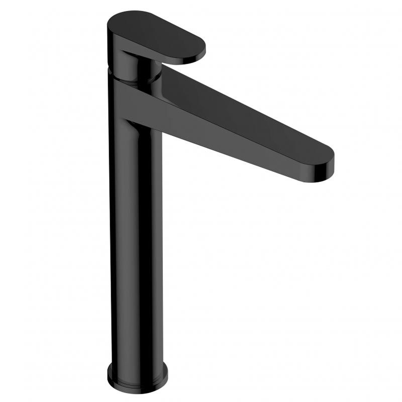 RAK Ischia Tall Basin Mixer - Matt Black - RAKISH3003B - TAP 'N' SHOWER