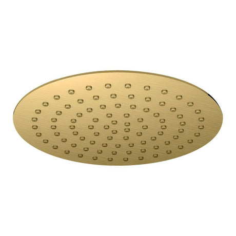 RAK Round Shower Head 250mm - Brushed Gold - RAKITA1016G - TAP 'N' SHOWER
