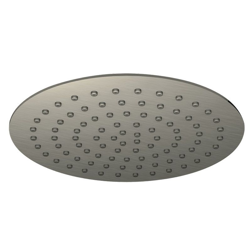 RAK Round Shower Head 300mm - Brushed Nickel - RAKITA1016N - TAP 'N' SHOWER