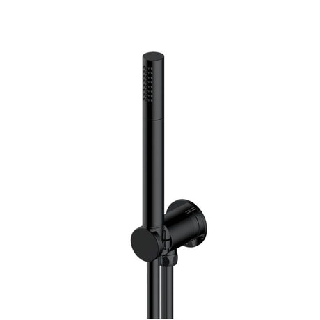 RAK Single Function Shower Kit Including Integral Wall Outlet - Matt Black - RAKITA4005B - TAP 'N' SHOWER
