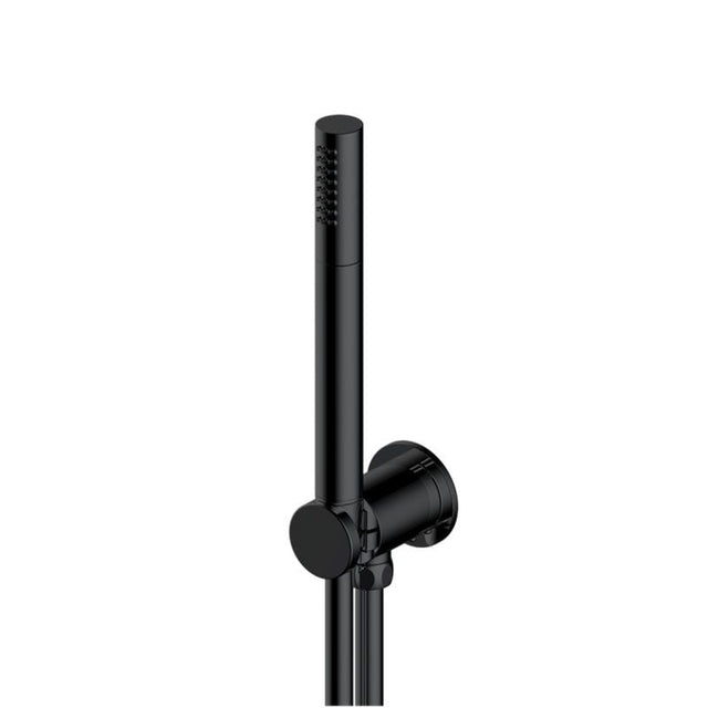 RAK Single Function Shower Kit Including Integral Wall Outlet - Matt Black - RAKITA4005B - TAP 'N' SHOWER