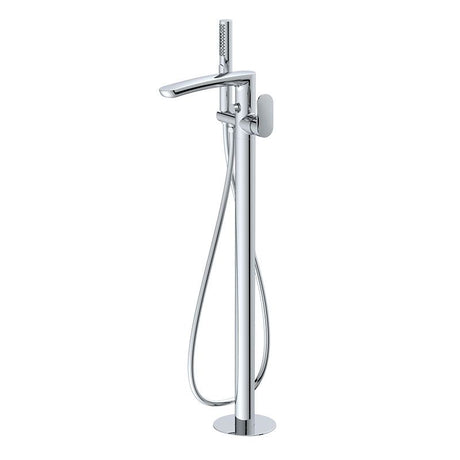 RAK Mercury Floor Standing Bath Shower Mixer - Chrome - RAKMER3014C - TAP 'N' SHOWER