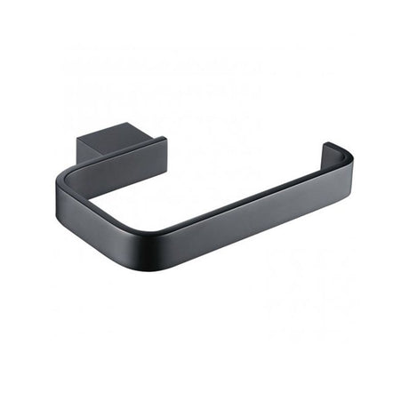 RAK Moon Toilet Roll Holder - Black - RAKMOO9901B - TAP 'N' SHOWER