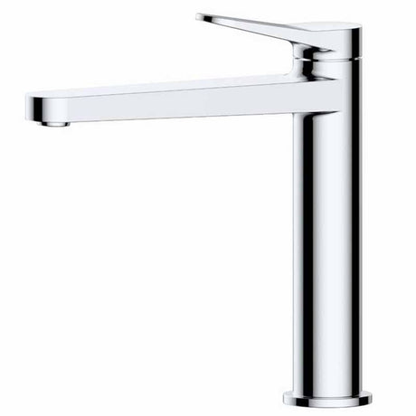 RAK Petit Round Tall Basin Mixer - Chrome - RAKPER3003C - TAP 'N' SHOWER