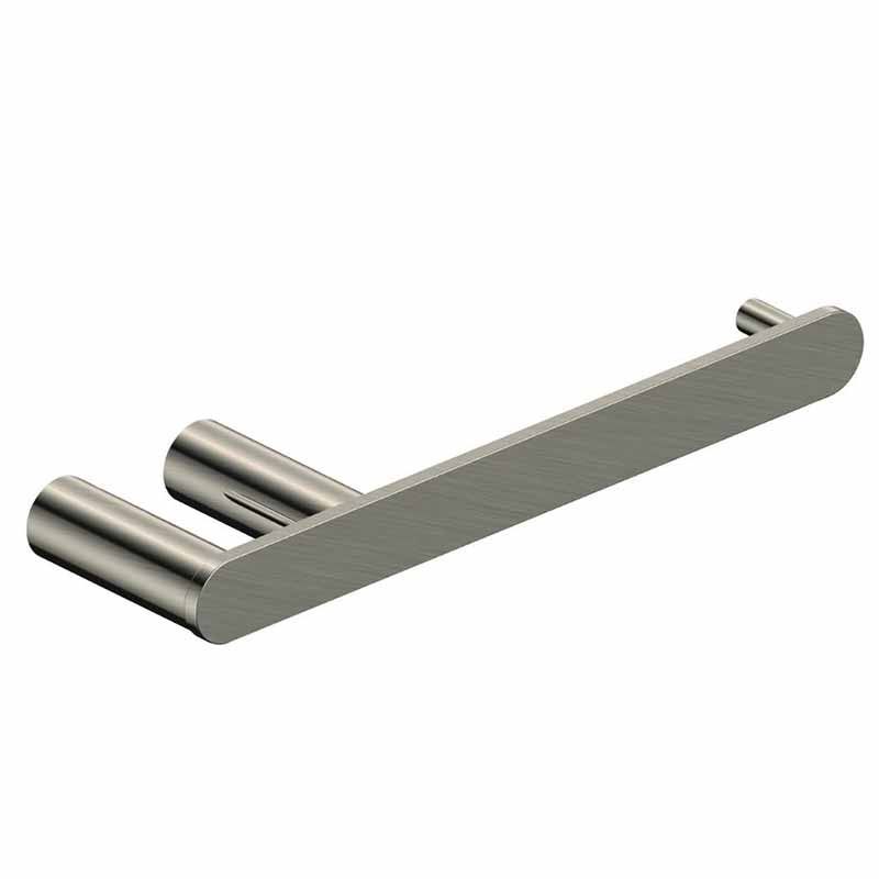 Rak Petit Round Toilet Roll Holder - Brushed Nickel - RAKPER9901 - 1N - TAP 'N' SHOWER