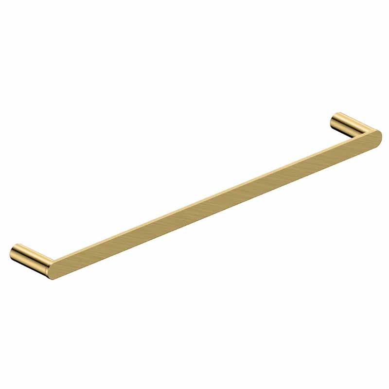 Rak Petit Round Towel Bar 450mm - Brushed Gold - RAKPER9910 - 45G - TAP 'N' SHOWER