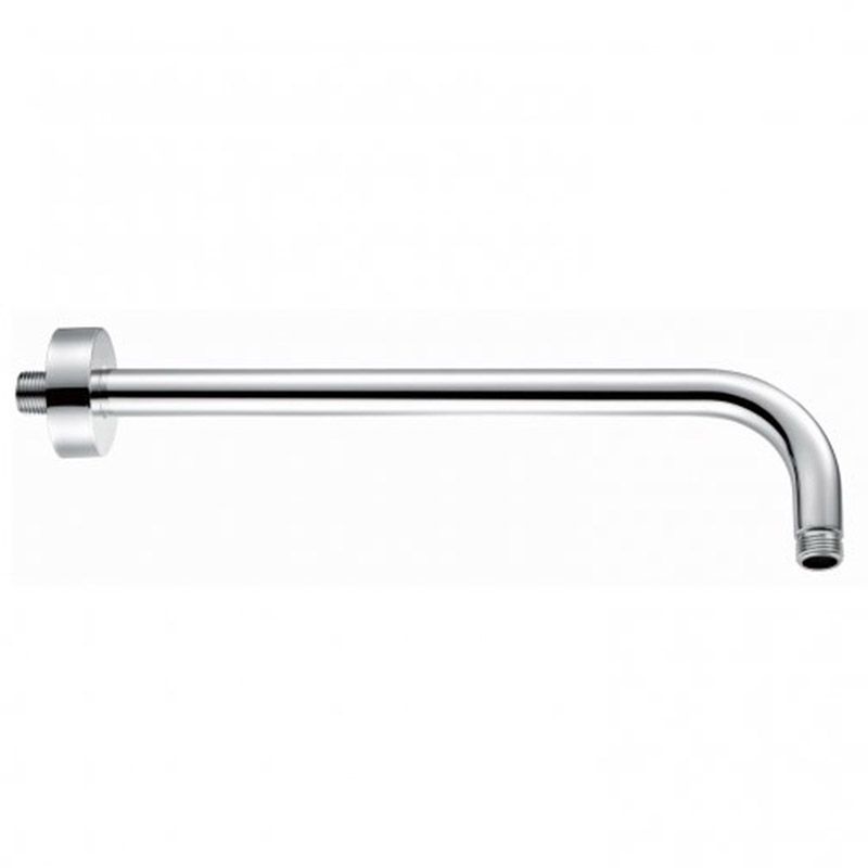 RAK Wall Mounted Round Shower Arm 300mm - Chrome - RAKSHW0003 - TAP 'N' SHOWER