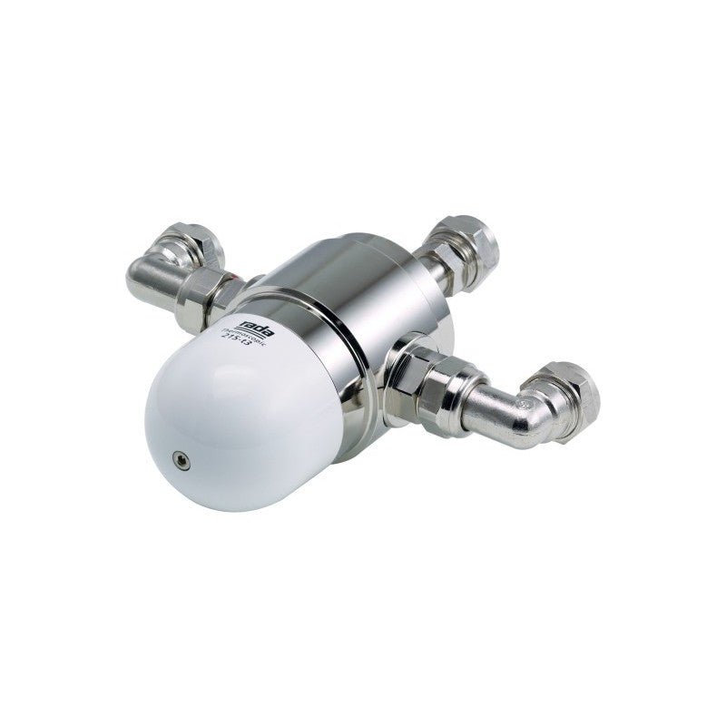 Rada 215 - T3 DK Chrome Thermostatic Mixing Valve - 1.0.407.06.3 - TAP 'N' SHOWER