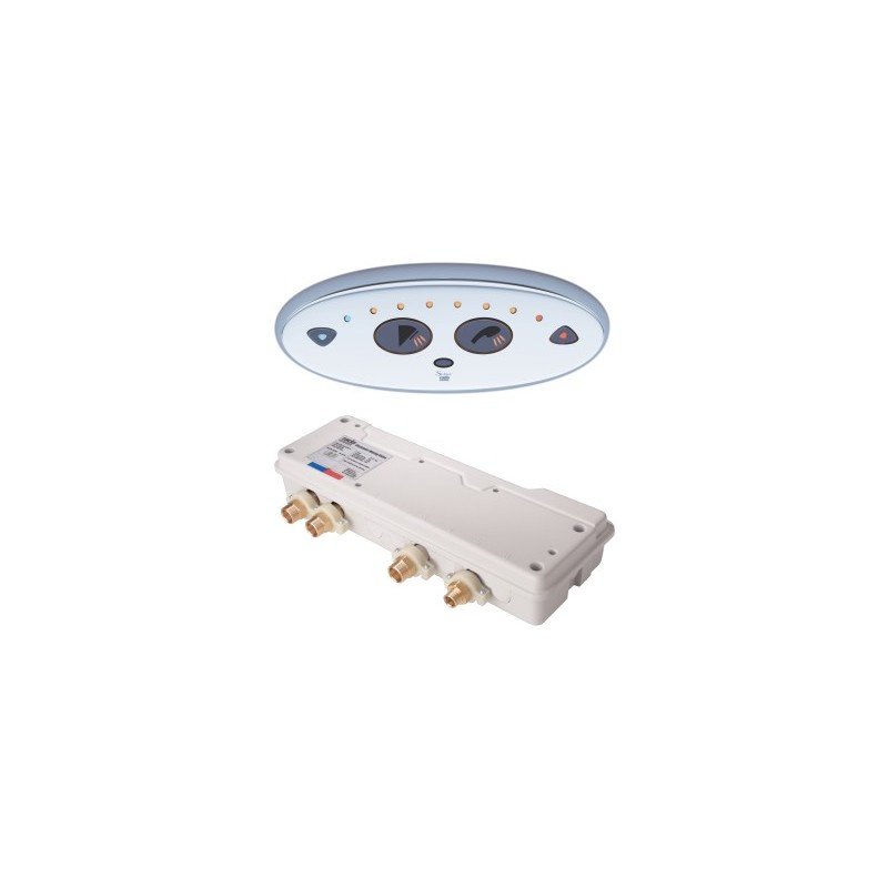 Rada Sense Chrome Dual Shower Concealed Digital Mixing Valve T3 - 1.1653.030 - TAP 'N' SHOWER