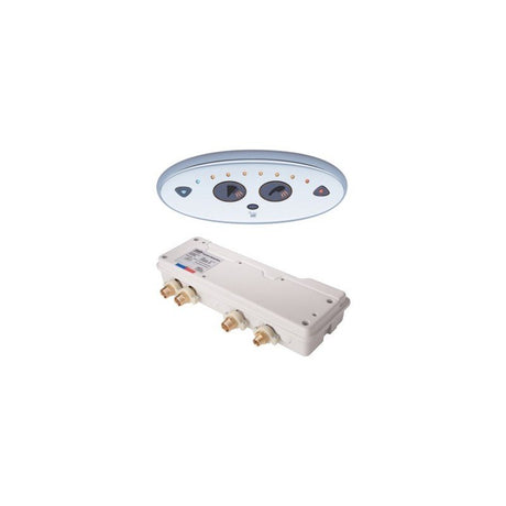 Rada Sense Chrome Dual Shower Concealed Digital Mixing Valve T3 - 1.1653.030 - TAP 'N' SHOWER