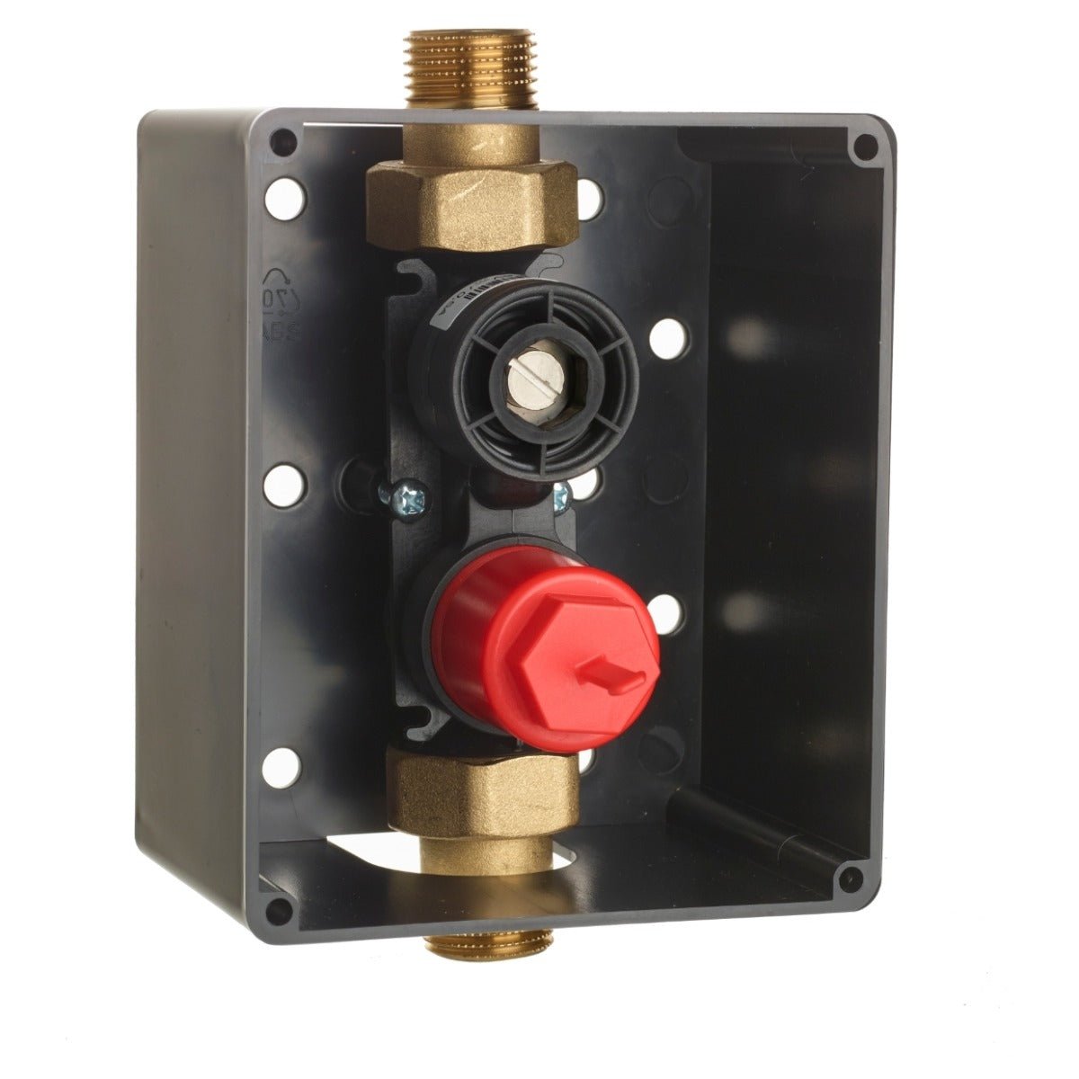 Rada FE9 Black Urinal Flush Installation Box - 2.1942.007 - TAP 'N' SHOWER