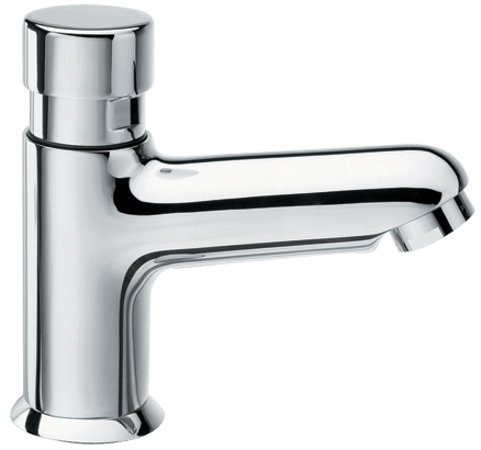 Rada T2 100 Chrome Timed Flow Hot Pillar Tap - 2.1762.064 - TAP 'N' SHOWER