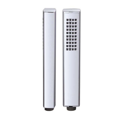 RAK Modern ABS chrome square shower handset with sleek minimalist design
