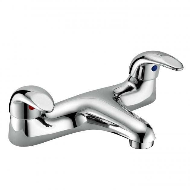 RAK Basic Modern Round Bath Filler Tap - Chrome - RAKBAS3004 - TAP 'N' SHOWER