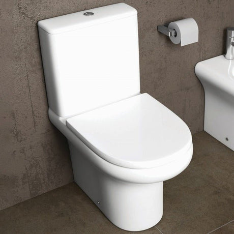 RAK Ceramics Compact Close Coupled Dual Flush Cistern - White - CO10AWHA - TAP 'N' SHOWER