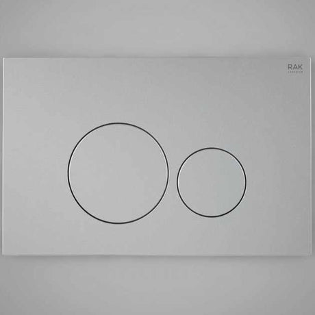 RAK Ecofix Modern Round Dual Flush Plates - White  - FSRAKPPL003