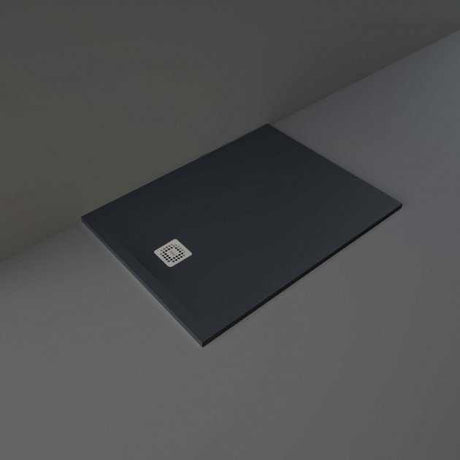 RAK Feeling Modern Rectangular Shower Tray 1200mm x 900mm - Solid Black - RFST090120S504