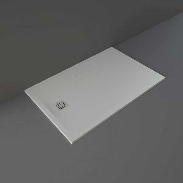 RAK Feeling Modern Rectangular Shower Tray 1400mm x 900mm - Solid Grey - RFST090140S503 - TAP 'N' SHOWER