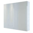 RAK Gemini 2-door mirrored stainless steel bathroom cabinet 600mm high 700mm wide modern design
