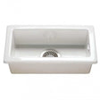 RAK Gourmet Modern 7 Ceramic Belfast Kitchen Sink 1.0 Bowl 475mm Length x 250mm Wide - White - GOSINK7