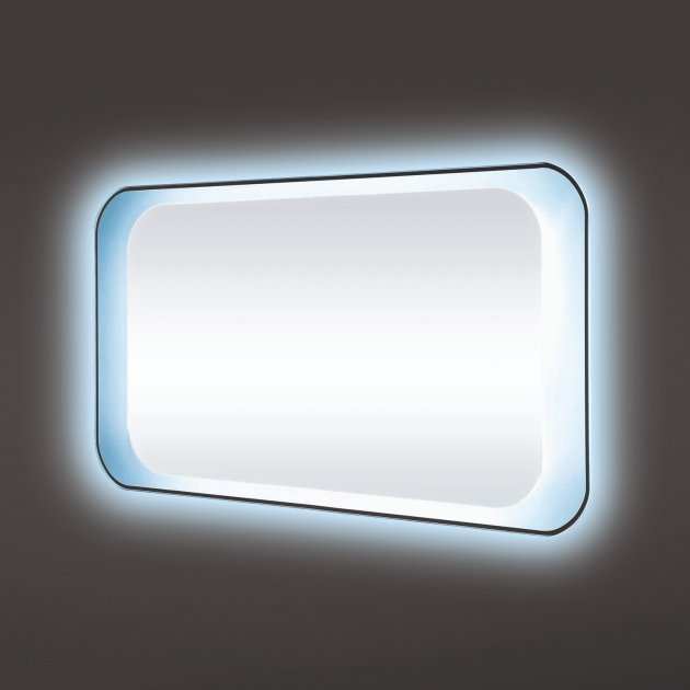 RAK Harmony Modern Rectangular LED Mirrors with Switch and Demister Pad 500mm High x 1200mm Wide - RAKHAR5001