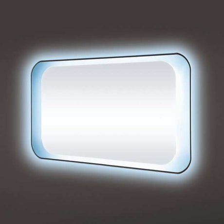RAK Harmony Modern Rectangular LED Mirrors with Switch and Demister Pad 500mm High x 1200mm Wide - RAKHAR5001