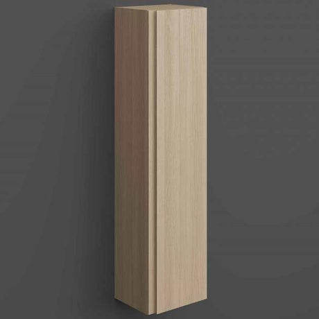 RAK Joy Modern Wall Hung Tall Storage Unit 300mm Wide - Scandi Oak - JOYTS120SOK