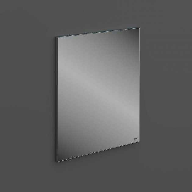 RAK Joy Modern Wall Hung Bathroom Mirror 680mm High x 600mm Wide - Clear - JOYMR06068STD - TAP 'N' SHOWER