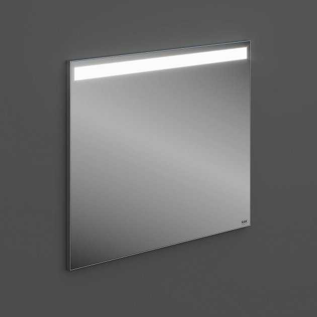 RAK Joy Modern Wall Hung Bathroom LED Mirror 680mm High x 800mm Wide - Clear - JOYMR08068LED - TAP 'N' SHOWER