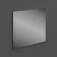 RAK Joy Modern Wall Hung Bathroom Mirror 680mm High x 800mm Wide - Clear - JOYMR08068STD