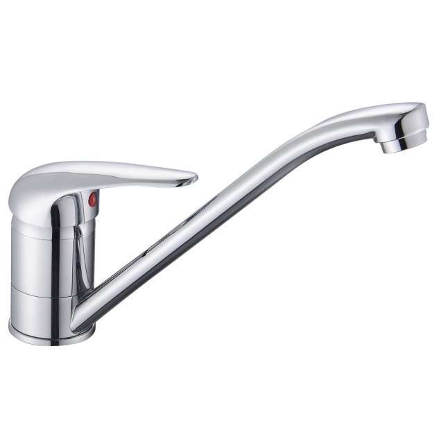 RAK Kitchen Modern Manual Sink Mixer Tap - Chrome - RAKKIT001 - TAP 'N' SHOWER