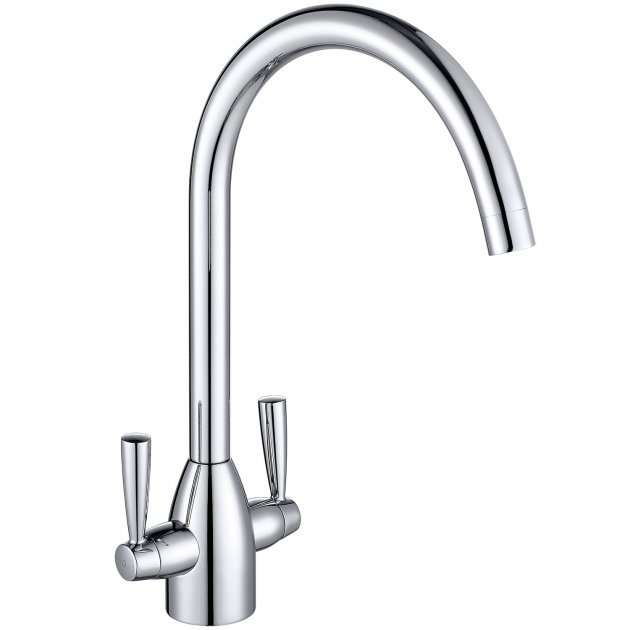 RAK Kitchen Modern Manual Sink Mixer Tap Lever - Chrome - RAKKIT003