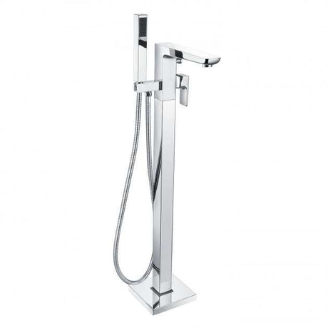 RAK Moon Modern Freestanding Bath Shower Mixer Tap - Chrome - RAKMOO3014