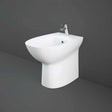 RAK Morning Modern Back To Wall Comfort Height Bidet 520mm Projection - White - MORBD2015AWHA