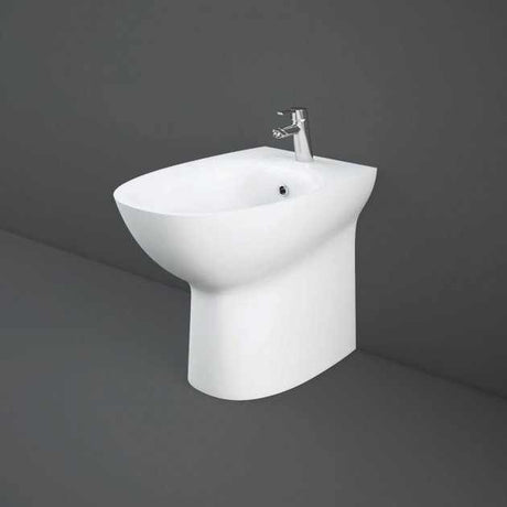 RAK Morning Modern Back To Wall Comfort Height Bidet 520mm Projection - White - MORBD2015AWHA