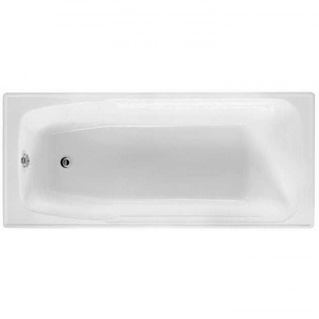 RAK Orient Single Ended Rectangular Bath 1700mm x 750mm Acrylic - White - NORIBATH