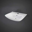 RAK Origin 62 Cloakroom 1 Tap Hole Curved Basin 450mm Wide - White - ORI6245BAS1