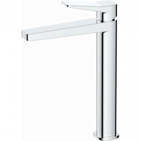 Rak Petit Square Tall Basin Mixer Tap - Chrome - RAKPES3003C - TAP 'N' SHOWER