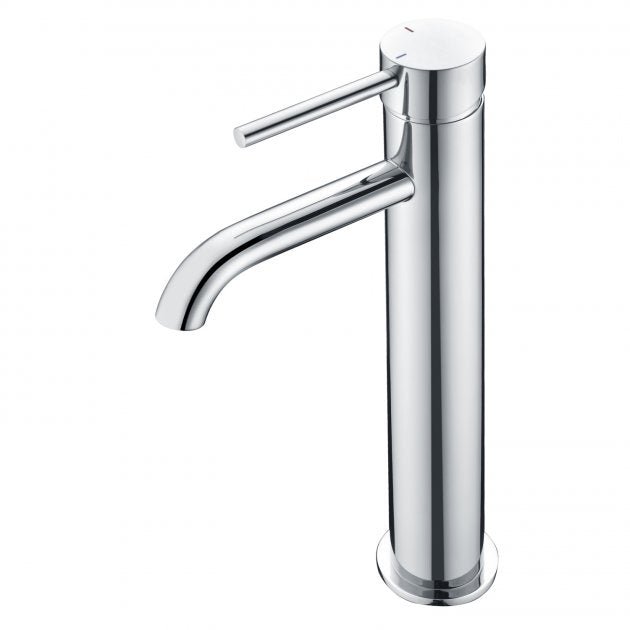 RAK Prima Tech Tall Mono Basin Mixer - Chrome - RAKPRT3003 - TAP 'N' SHOWER