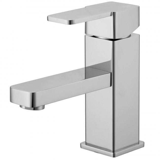 RAK Series 600 Mono Basin Mixer Square Tap - Chrome - RAKS6003001