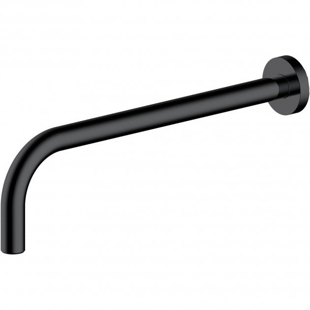 RAK Wall Arm 350mm - Matt Black - RAKITA1014B - TAP 'N' SHOWER