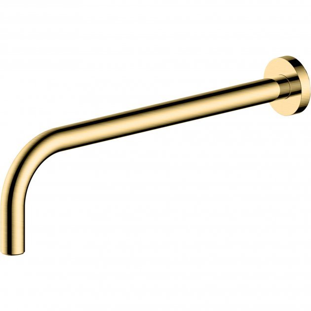 RAK Wall Arm 350mm - Brushed Gold - RAKITA1014G - TAP 'N' SHOWER