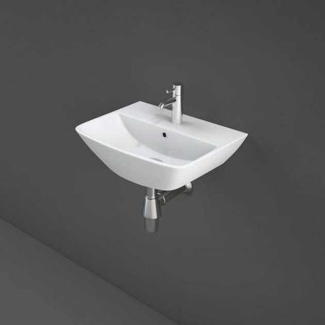 RAK Summit 1 Tap Hole Cloakroom Basin 400mm Wide - White - SUM40BAS1