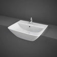 RAK Summit 1 Tap Hole Semi-Recessed Basin 500mm Wide - Alpine White - SUM50SR1