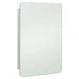 RAK Uno Single Mirrored Door Rectangular Cabinet 660mm High x 460mm Wide - Stainless Steel - 12SL366A