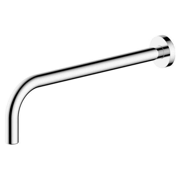 RAK Modern Wall Mounted Shower Arm 350mm Length - Chrome - RAKITA1014C - TAP 'N' SHOWER
