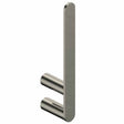 Rak Petit Round Spare Toilet Roll Holder - Brushed Nickel - RAKPER9902 - 3N - TAP 'N' SHOWER